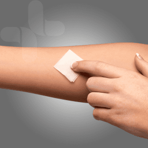 AEROWIPE 70% Isopropyl Alcohol Swab 3 x 3cm Box of 100