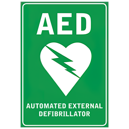 CARDIACT AED Sticker 22.5 x 30cm