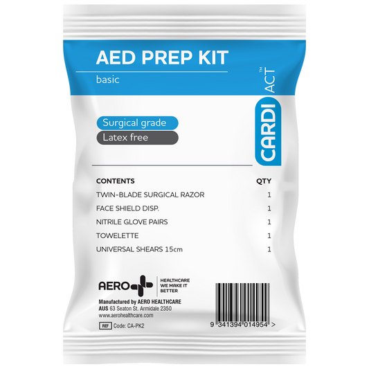 CARDIACT AED Basic Prep Kit