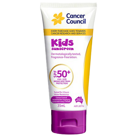 CANCER COUNCIL SPF50+ Kids Sunscreen Tube 35mL 60 Pack