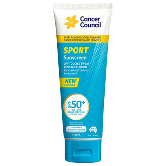 CANCER COUNCIL SPF50+ Sport Sunscreen Tube 110mL 30 Pack