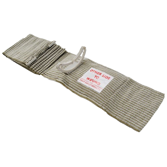 FIRSTCARE Military Trauma & Haemorrhage Control Bandage 10 x 17cm (Green)