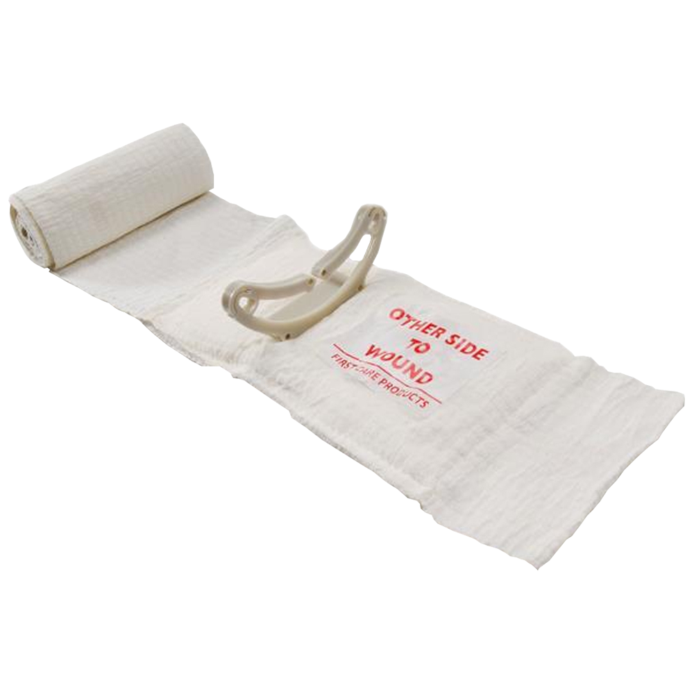 FIRSTCARE Civilian Trauma & Hemorrhage Control Bandage 10 x 17cm (White)