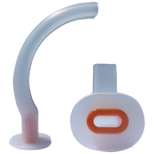 #4 Adult Disposable Guedel Airway 100mm (Red)