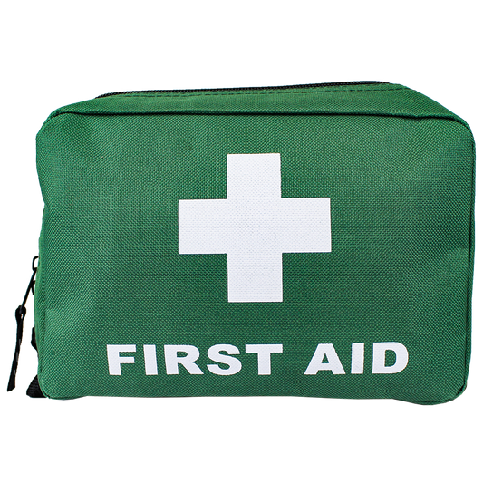 AEROBAG Small Green First Aid Bag 21 x 15 x 7.5cm