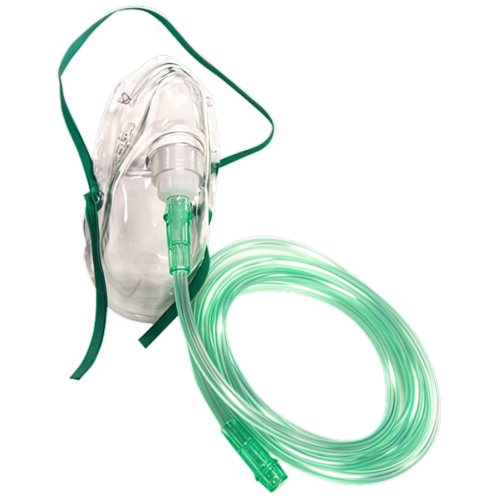 Oxygen Therapy Mask with 2M Tubing - Adult – AGI MedKit