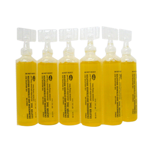 Chlorhexidine 0.05% Cetrimide 0.5% 30mL Box of 30
