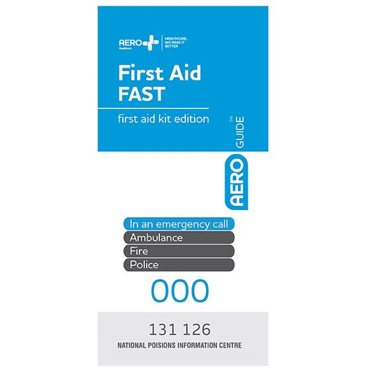 AEROGUIDE First Aid Leaflet 100 Pack