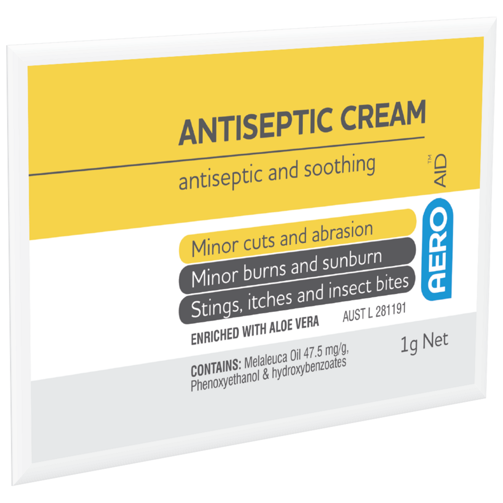 AEROAID Antiseptic Sachet 1g 500 Pack
