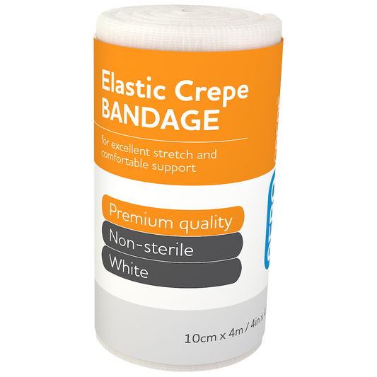 AEROCREPE Elastic Crepe Bandage 10cm x 4M 12 Pack