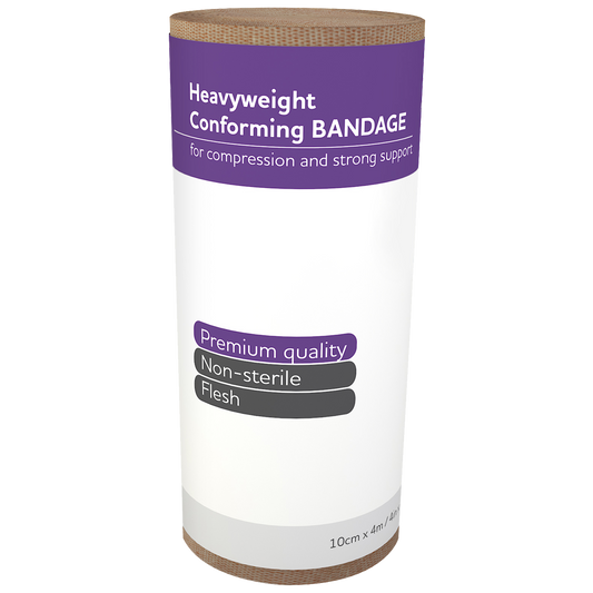 AEROFORM Heavyweight Conforming Bandage 10cm x 4M 12 Pack