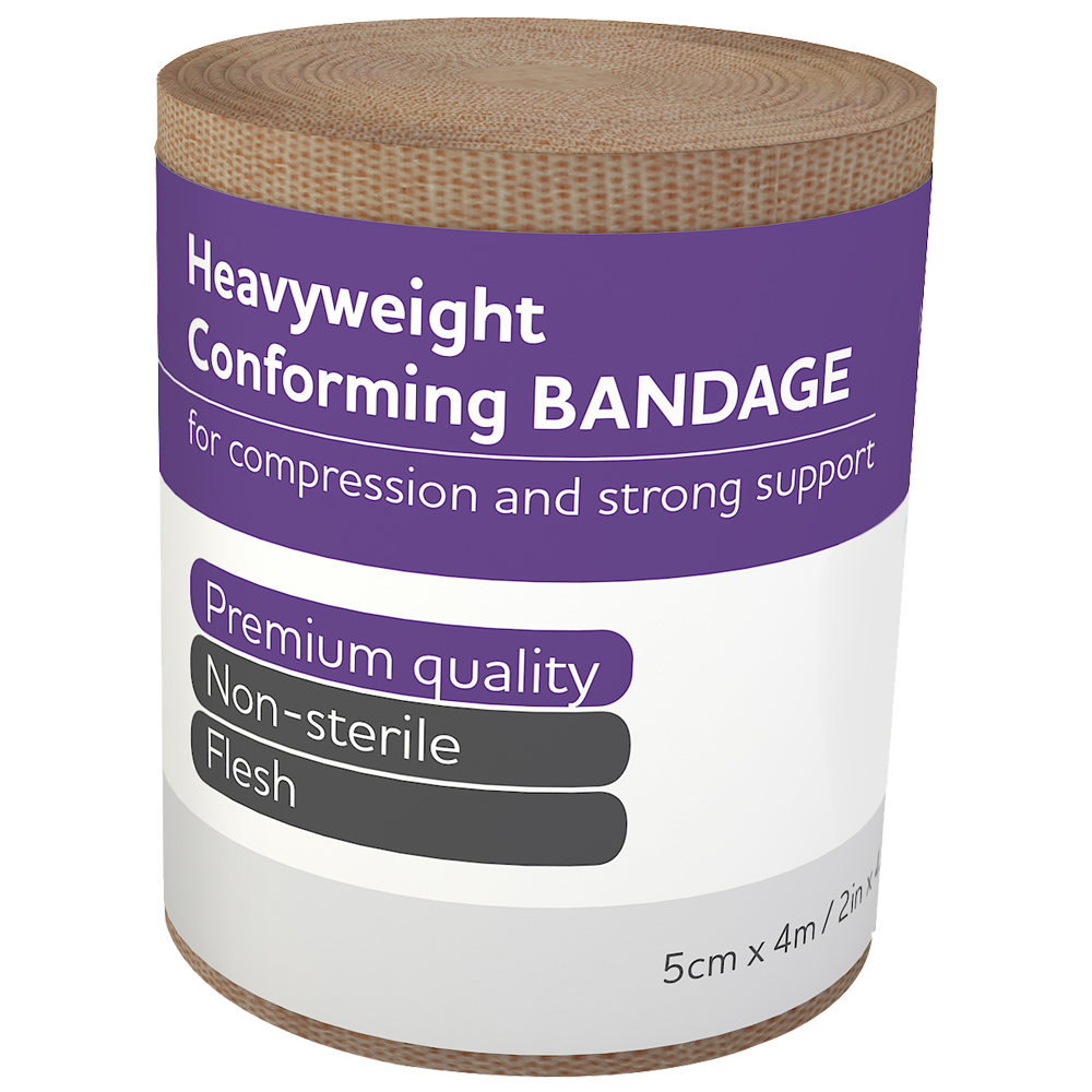 AEROFORM Heavyweight Conforming Bandage 5cm x 4M 12 Pack