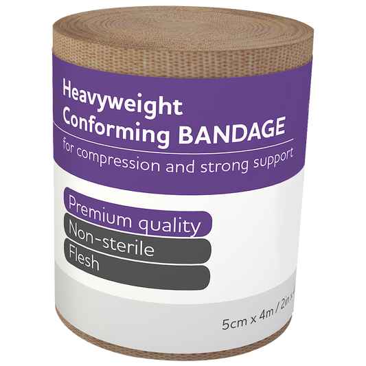 AEROFORM Heavyweight Conforming Bandage 5cm x 4M 12 Pack