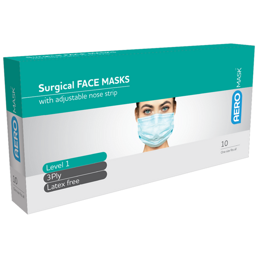 AEROMASK Level 2 Surgical Mask Box of 10