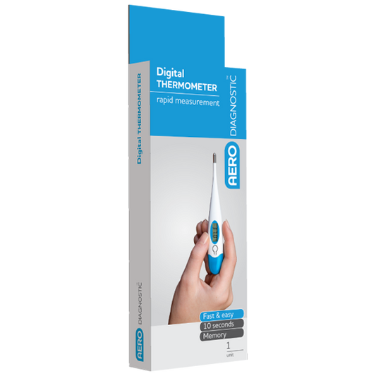 AERODIAGNOSTIC Digital Clinical Thermometer (10 Pack)