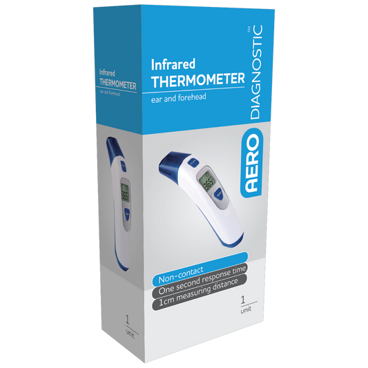 AERODIAGNOSTIC Personal Infrared Ear and Forehead Thermometer