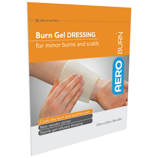 AEROBURN Burn Gel Dressing 20 x 20cm 24 Pack