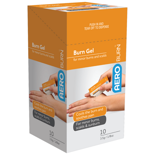 AEROBURN Burn Gel Sachet 3.5g 10 Pack